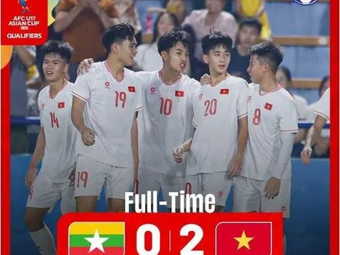 Vòng loại U17 châu Á 2025: Chiến thắng nhọc nhằn của U17 Việt Nam