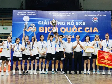 Giải vô địch Bóng rổ 5x5 Quốc gia 2024: Nữ thành phố Hồ Chí Minh vô địch 13 năm liên tiếp