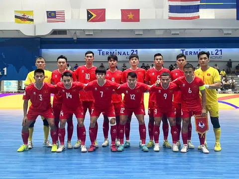 Giải vô địch Futsal Đông Nam Á 2024: Đội tuyển Việt Nam thắng trận ra quân