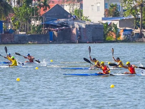 Giải vô địch Canoeing quốc gia 2024: Thành phố Hồ Chí Minh xếp thứ nhất toàn đoàn