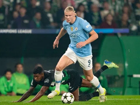 Man City thua thảm Sporting ở vòng 4 Champions League