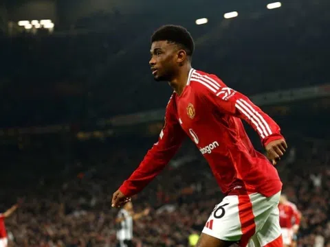 "Người hùng" Amad Diallo phấn khích sau chiến thắng của Man United