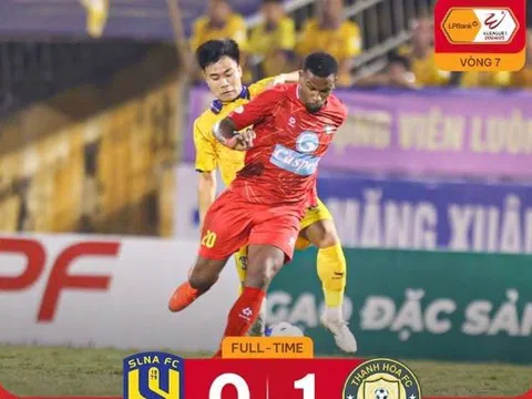 Vòng 7 V.League 2024-2025: Thanh Hóa giành lại ngôi đầu, Hà Tĩnh vẫn bất bại