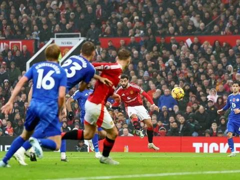 Man United lập kỷ lục đáng quên ở Premier League sau trận thắng Leicester City