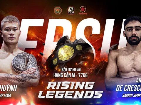 MMA Lion Championship 19: Lý Văn Huỳnh gặp võ sĩ Nam Phi hạng 77kg