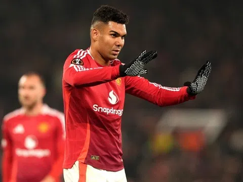 Casemiro của Man United lập kỷ lục đáng quên tại Premier League