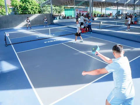 160 vận động viên tranh tài giải Pickleball mở rộng huyện Đức Cơ