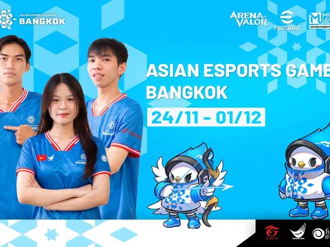 Khởi tranh sự kiện Thể thao điện tử lớn nhất khu vực - Asian Esports Games 2024