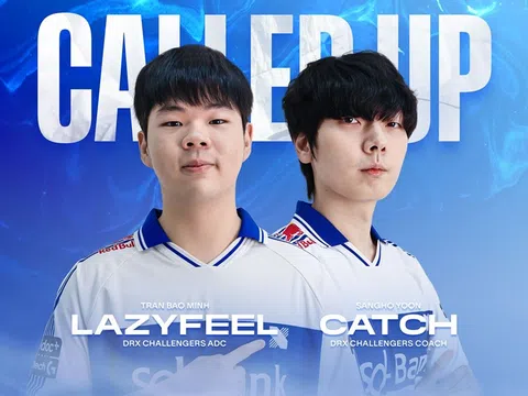 LazyFeel được đôn lên đội DRX Challengers