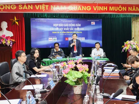 40 vận động viên tranh tài tại giải Bóng bàn các tay vợt xuất sắc quốc gia năm 2024