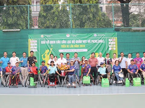 Giải vô địch các câu lạc bộ Quần vợt và Pickleball trên xe lăn năm 2024