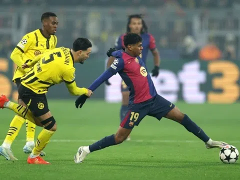 Dortmund “thiệt đơn, thiệt kép” sau thất bại trước Barcelona