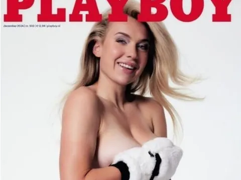 Vận động viên trượt băng tốc độ Joy Beune gây sốt trên bìa Playboy Hà Lan