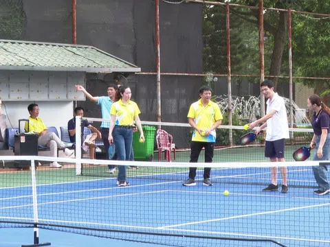 Hà Nam phát triển phong trào tập luyện pickleball ở nông thôn