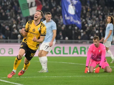 Vòng 16 Serie A 2024-2025: Inter hủy diệt Lazio bằng một “set tennis”