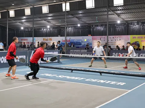 Lan tỏa phong trào chơi Pickleball ở Yên Bái