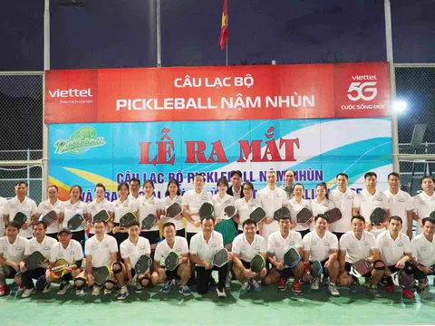 Thành lập câu lạc bộ Pickleball huyện Nậm Nhùn