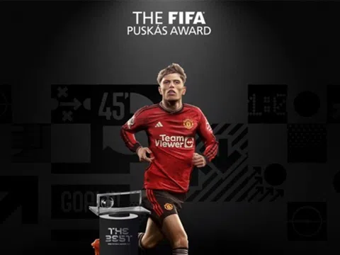 Alejandro Garnacho đoạt giải Puskas 2024