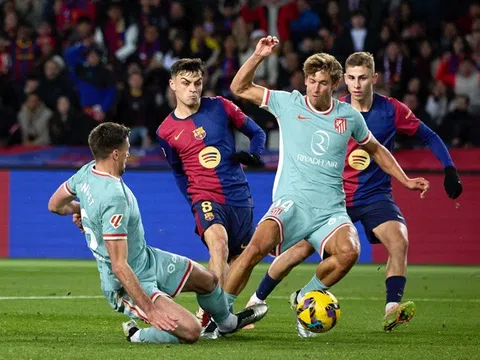 Vòng 18 La Liga 2024-2025: Barcelona mất ngôi đầu từ tay Atletico Madrid