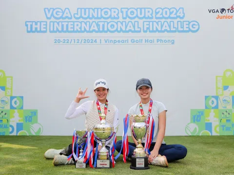 Golfer trẻ Nguyễn Viết Gia Hân vô địch mùa giải VGA Junior Tour 2024