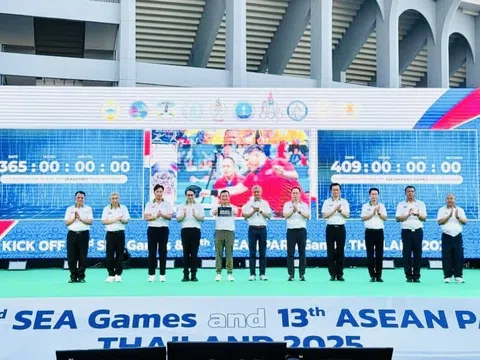 Chủ nhà Thái Lan tổ chức Lễ đếm ngược thời gian tới SEA Games 33 - 2025