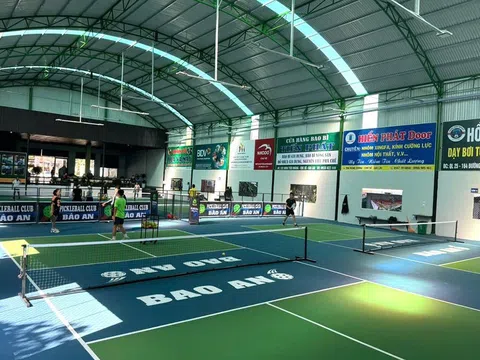 Sôi nổi phong trào chơi pickleball ở huyện Chư Sê