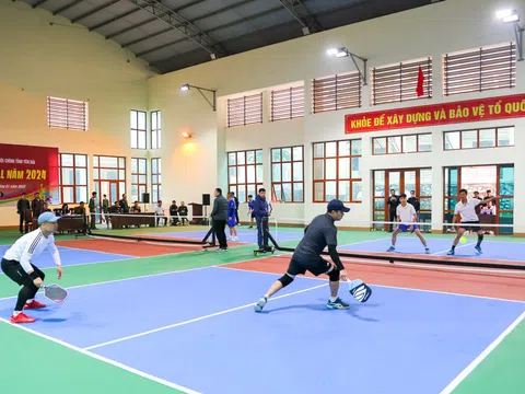 Giải Pickleball Khối thi đua các cơ quan nội chính tỉnh Yên Bái năm 2024