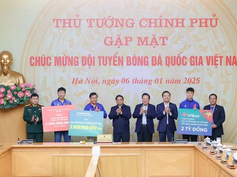 Đội tuyển Việt Nam được thưởng gần 40 tỷ đồng sau chiến tích vô địch ASEAN Cup 2024