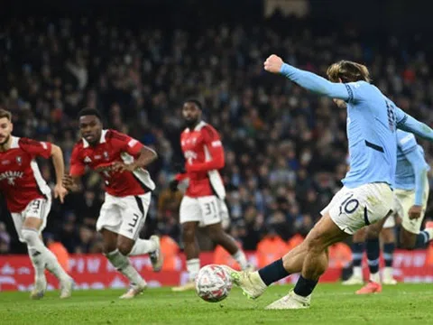 Man City thắng đậm ở vòng 3 FA Cup