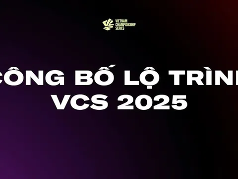 VCS 2025 được đưa vào hệ thống giải Esports quốc gia