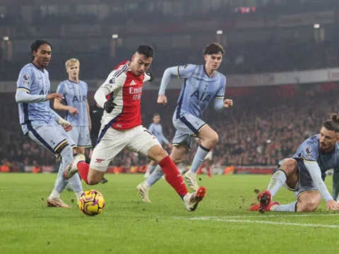 Vòng 21 Premier League: Arsenal ngược dòng giành trọn 3 điểm trước Tottenham