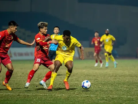 Vòng 10 V.League 2024-2025: Thanh Hóa và Công an Hà Nội bị cầm hòa trên sân nhà