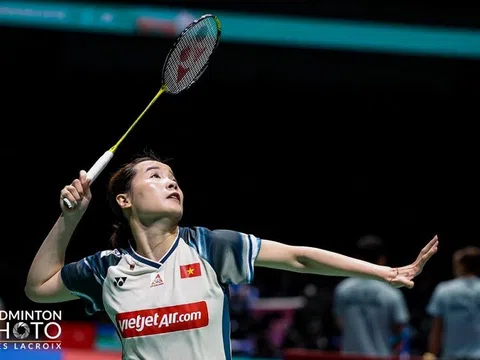 Giải Cầu lông Indonesia Masters 2025: Thùy Linh thẳng tiến vào tứ kết