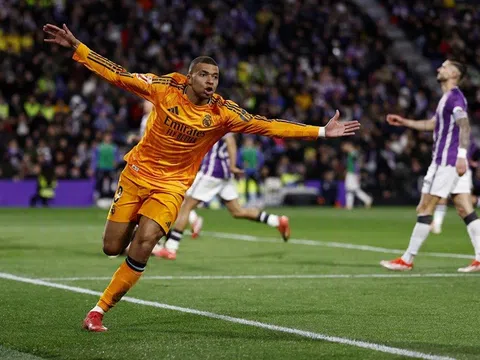 Mbappe cân bằng thành tích ghi bàn của Ronaldo tại Real Madrid