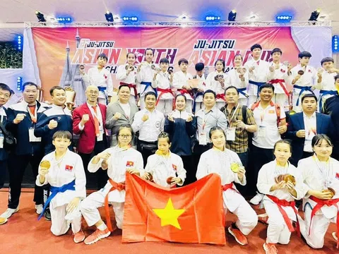 Giải vô địch Ju-jitsu trẻ châu Á 2025: Việt Nam giành 7 huy chương vàng nhóm tuổi U14