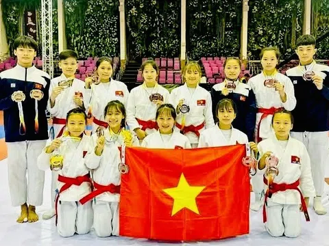 Giải vô địch Ju-jitsu trẻ châu Á 2025: Việt Nam giành thêm 2 huy chương vàng nhóm tuổi U16