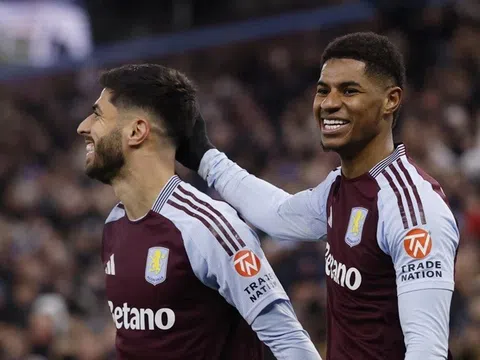 Rashford và Asensio tỏa sáng, Aston Villa vào tứ kết FA Cup