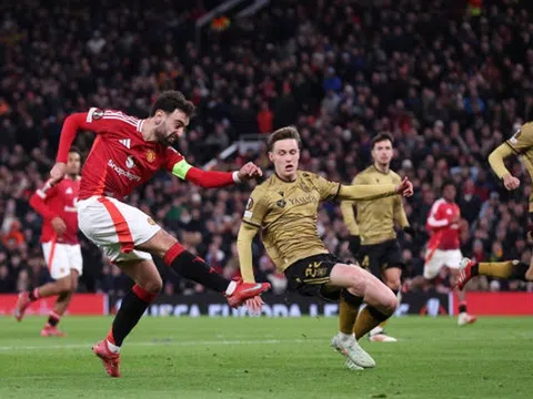 Bruno Fernandes tỏa sáng, Man United đoạt vé vào tứ kết Europa League