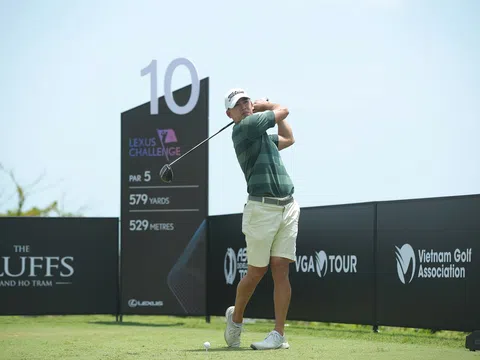 Vòng 1 giải Golf chuyên nghiệp Lexus Challenge 2025: Shotaro Ban đang tạm dẫn đầu