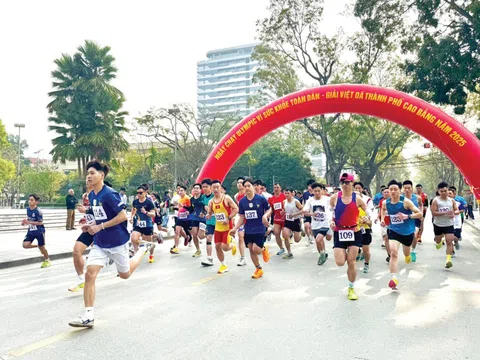 Cao Bằng đẩy mạnh phong trào thể thao quần chúng