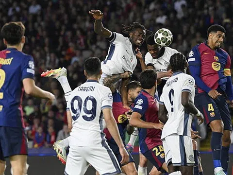 Lượt đi bán kết Champions League: Barcelona nhọc nhằn cầm hòa Inter Milan