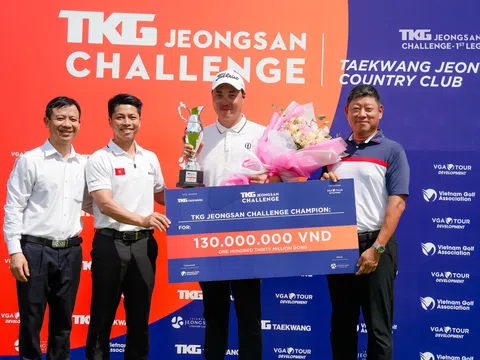 Chặng 1 giải TKG Jeongsan Challenge 2025: Park Jung Min đăng quang