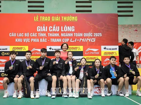 Cầu lông Hải Phòng: Ươm mầm tài năng, hướng tới đỉnh cao