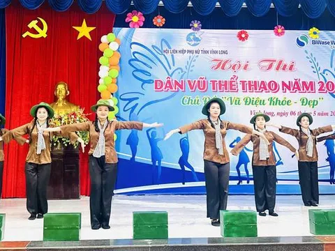 Hội thi Dân vũ thể thao tỉnh Vĩnh Long năm 2025 