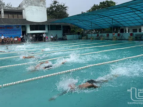 Giải Bơi học sinh phổ thông tỉnh Thái Nguyên năm 2025