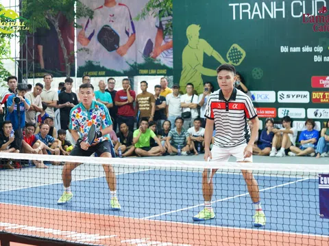 Lý Hoàng Nam - Trịnh Linh Giang đăng quang Giải Pickleball Gia Lai 2025