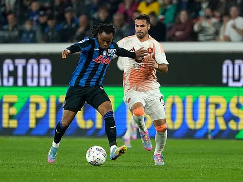 AS Roma lỡ cơ hội vàng lên tốp 4 sau thất bại trước Atalanta
