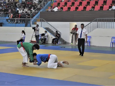 Giải vô địch Kurash toàn quốc và giải vô địch trẻ quốc gia Kurash lần thứ hai: 520 vận động viên tranh tài