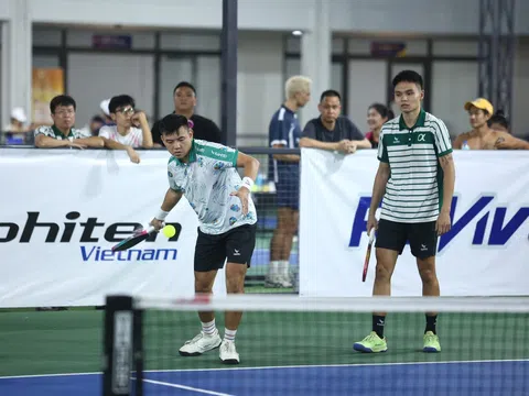 Lý Hoàng Nam - Trịnh Linh Giang tiến vào bán kết giải Pickleball D-Joy Tour 2025
