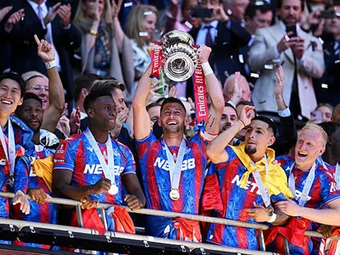 Crystal Palace vô địch FA Cup sau trận thắng Man City